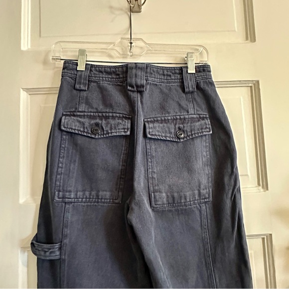 ALEX MILL Navy Cargo Pants, Sz 0 - Picture 9 of 10